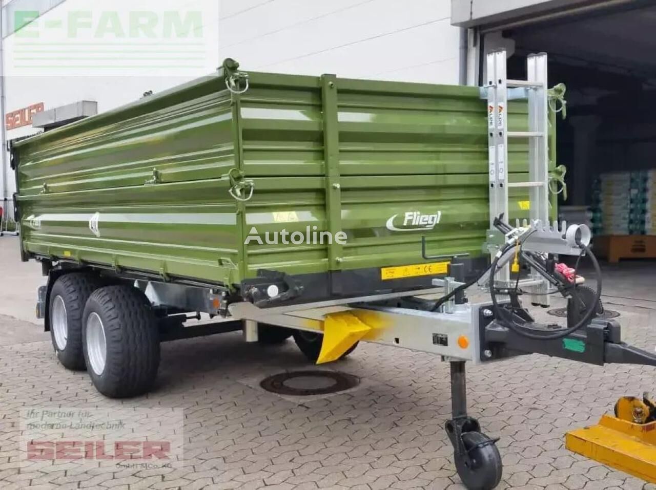 Fliegl tdk 80 fox dump trailer - Autoline