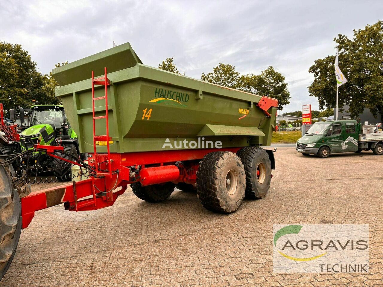 Hilken 22 TO dump trailer