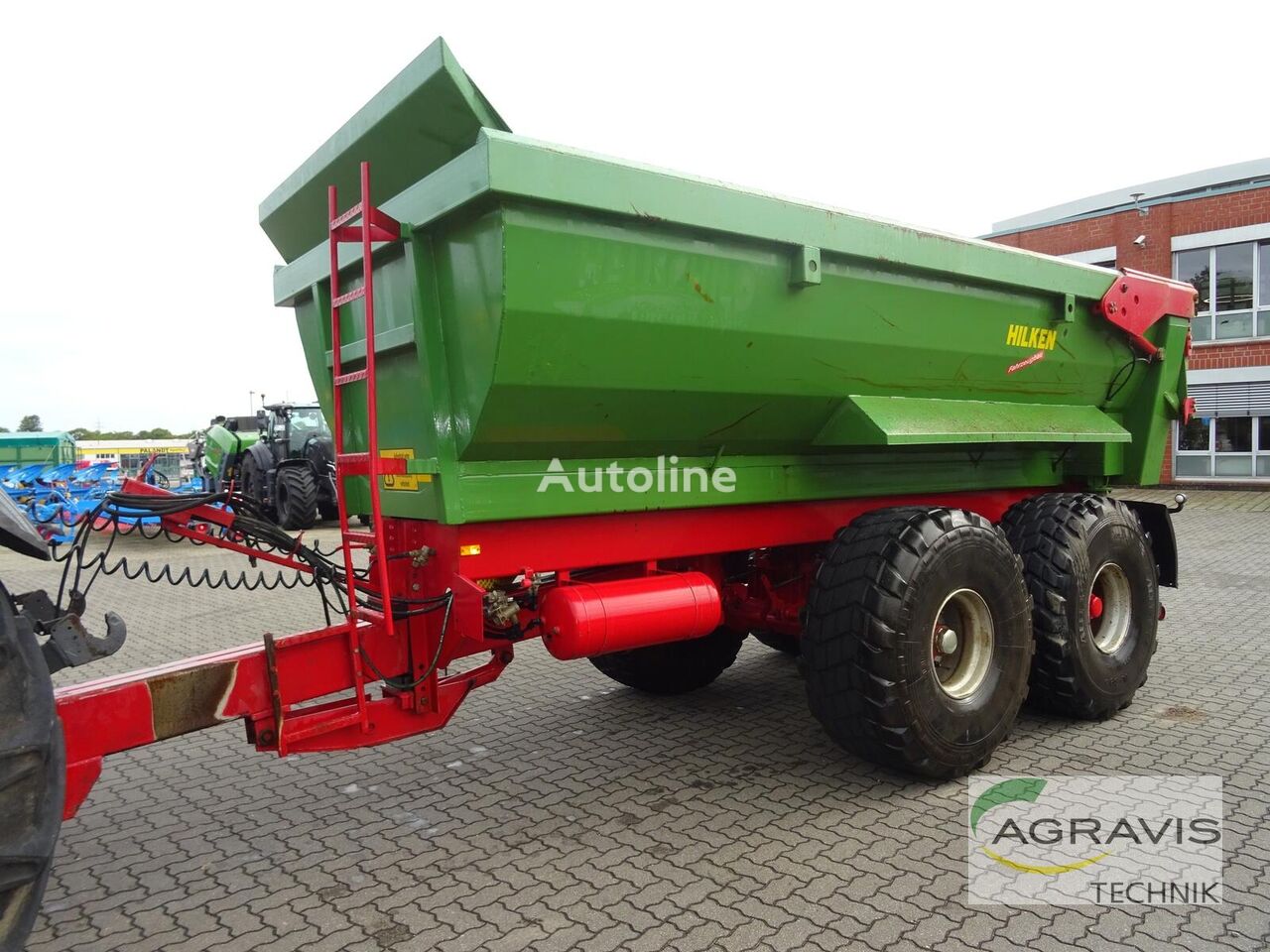 Hilken 22 TO dump trailer