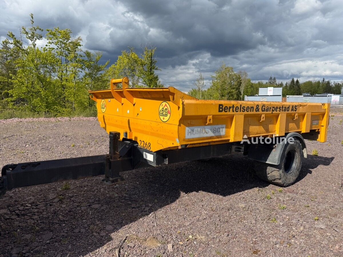 Humus Andre Humus 8CT dumper/service henger tipphenger - Autoline