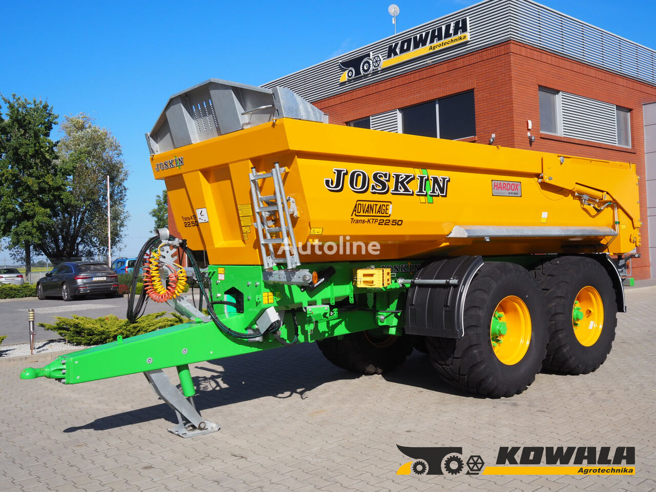 جديد العربات المقطورة شاحنة قلابة Joskin TRANS-KTP 22/50