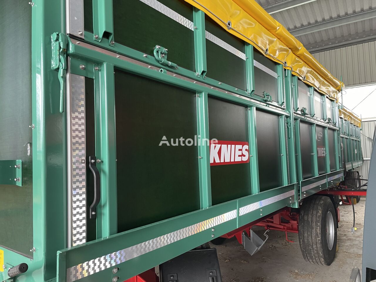 new Knies KD 180 dump trailer