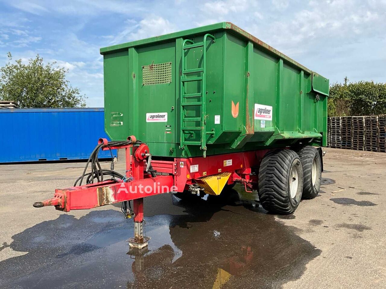 Prodaja Kröger Agroliner MUK 303 prikolice kipera | Autoline RS Kröger Agroliner MUK 303 prikolica kiper - Autoline
