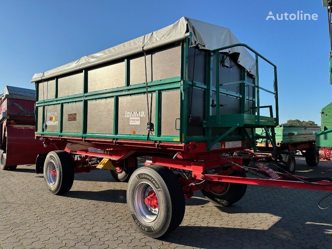 remorque benne Lomma Sachsen ZDK 1802 Holzbordwände neuve