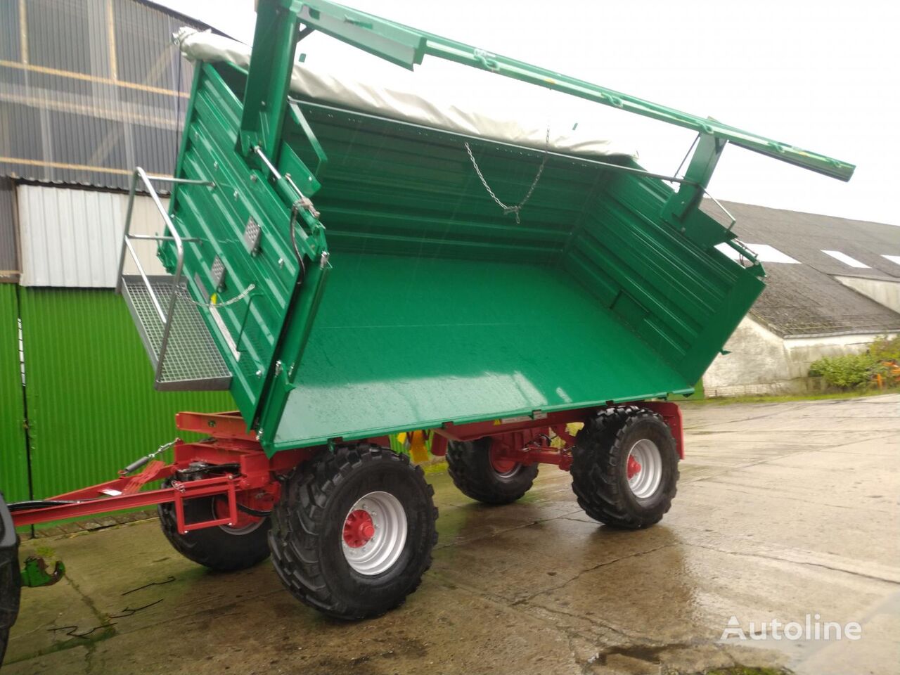 new Lomma Vorderwagen dump trailer