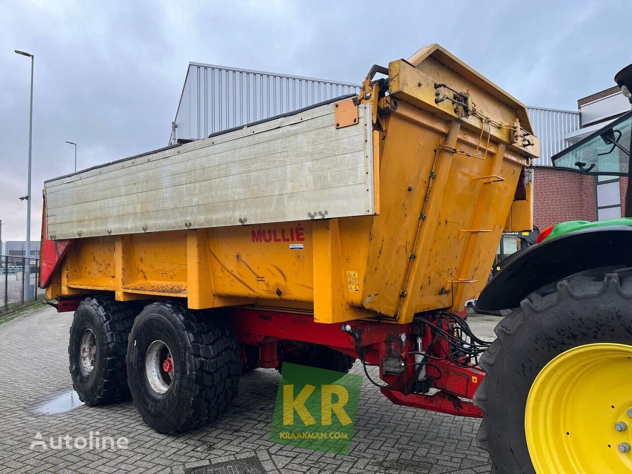 MP Mullie GT-24 gronddumper dump trailer