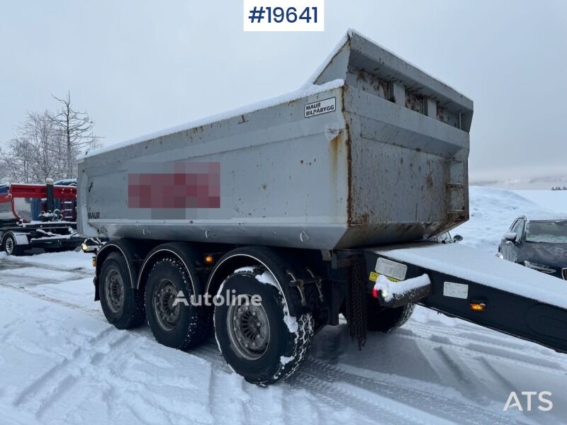 remorcă basculantă Maur Triple Axle Trailer