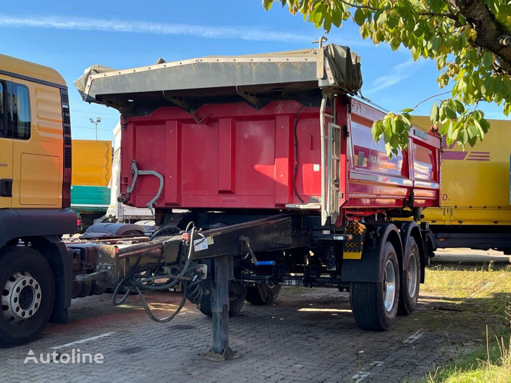 Meiller MZDA 18 22  dump trailer