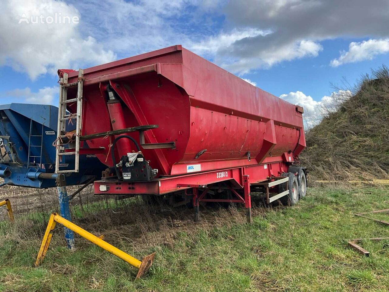 Mol K85F/20T/37ST Kippanhänger