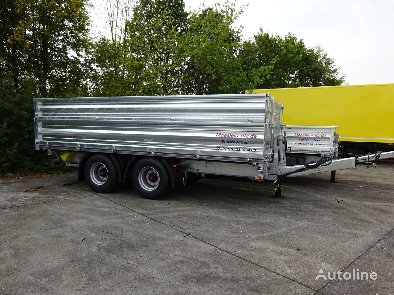 new Möslein TTD 19 AB  dump trailer