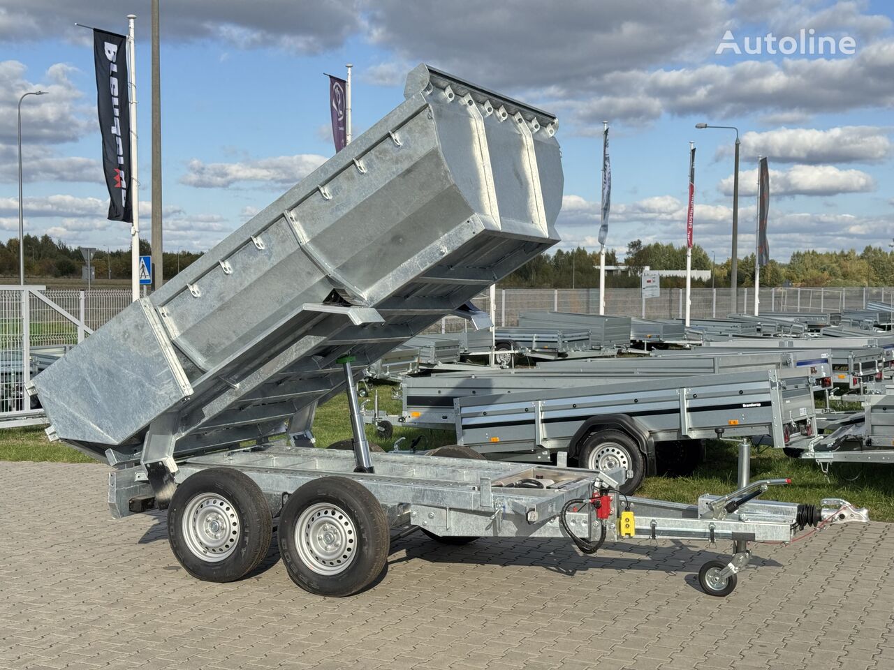 Niewiadów KPW3530.18HT EPP | 300×180cm / 3500kg / muldenkipper, tipper Kippanhänger kaufen | Autoline LI Neuer Niewiadów KPW3530.18HT EPP | 300×180cm / 3500kg / muldenkipper, tipper Kippanhänger - Autoline