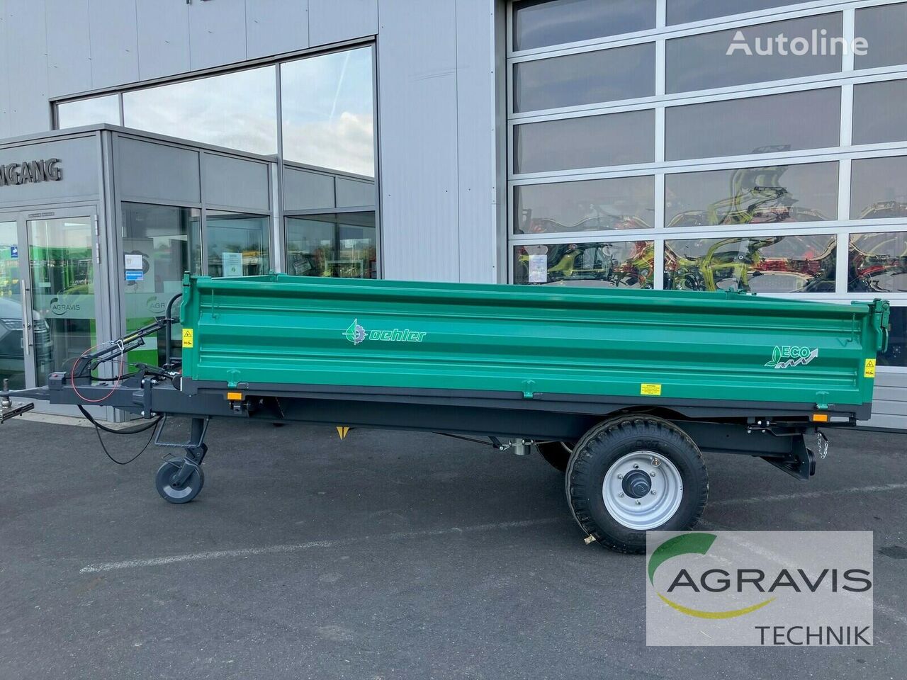 new Oehler OL EDK 50 ECO dump trailer