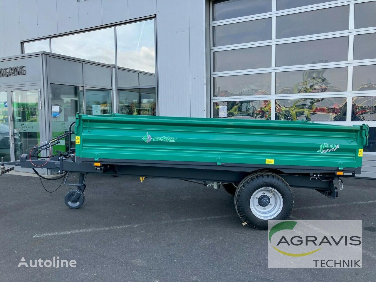 new Oehler OL EDK 50 ECO dump trailer