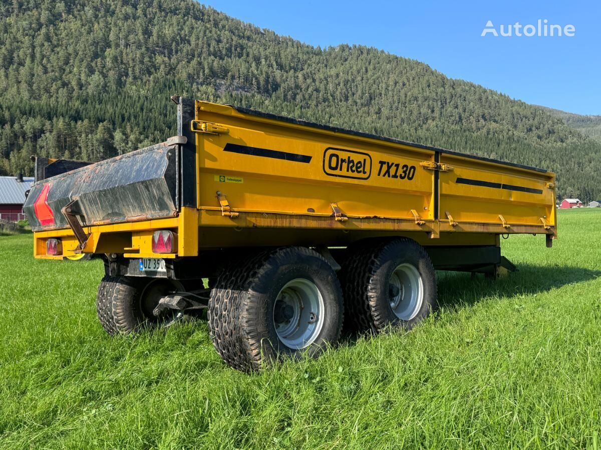 Orkel TX130 dump trailer