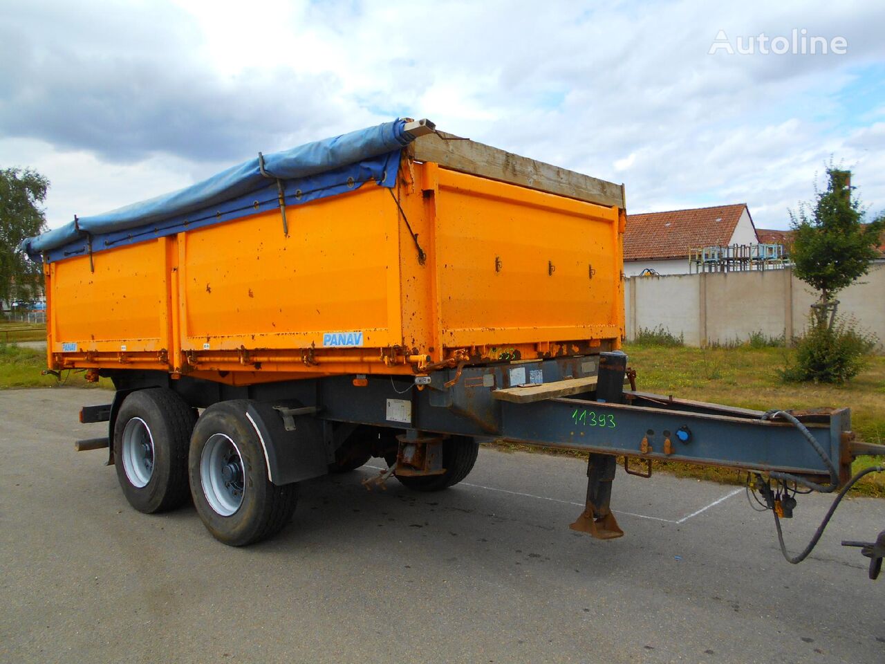 Panav TS 3 18 dump trailer