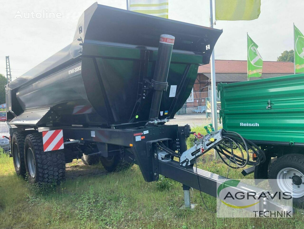 new Reisch RTWK-200.KS550 AGRISTAR dump trailer