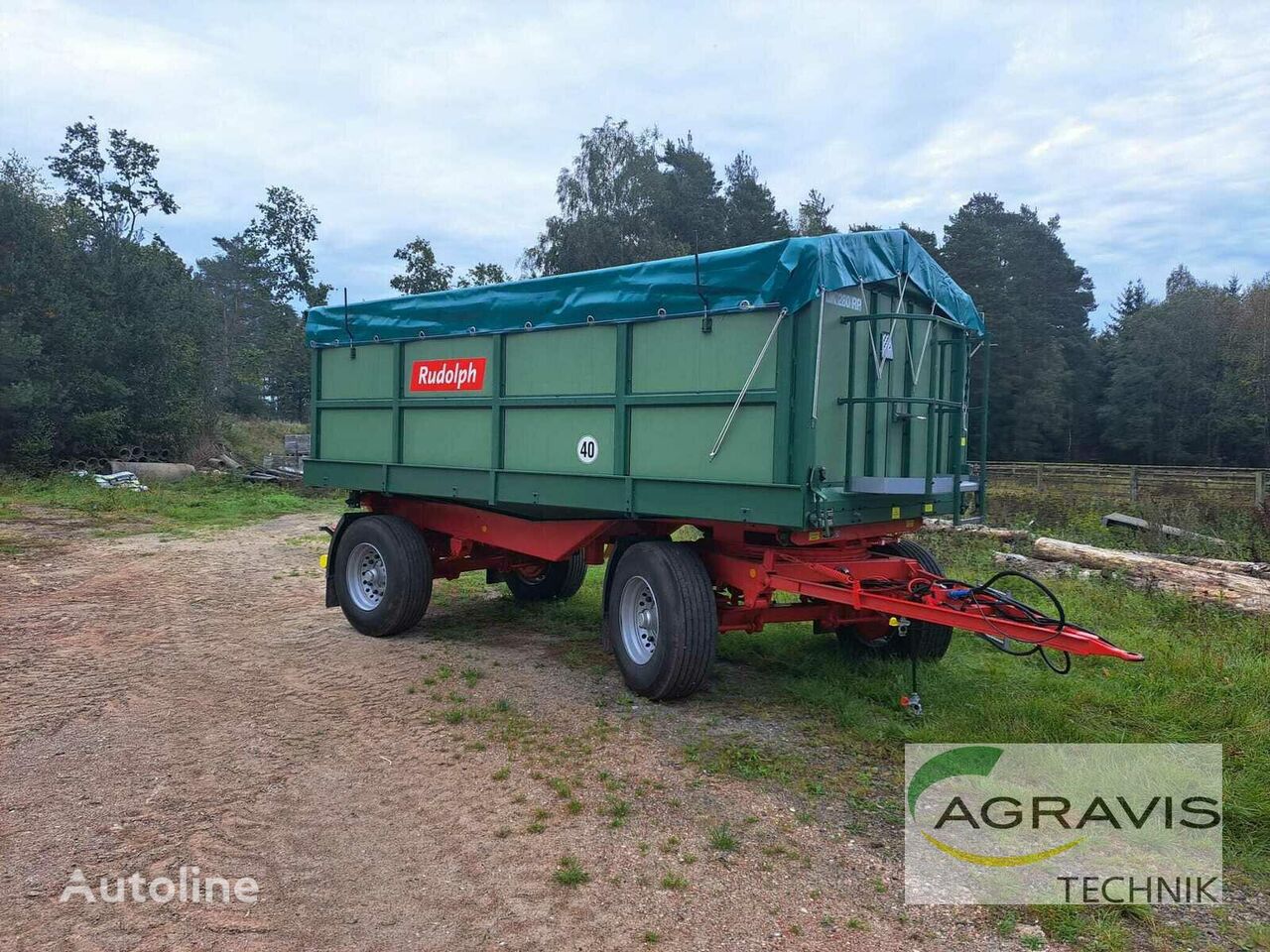 Rudolph DK 280RP 18-60B dump trailer