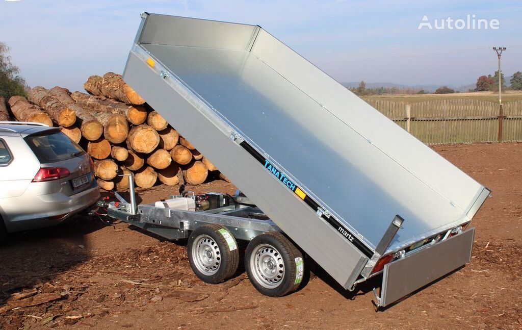 جديد العربات المقطورة شاحنة قلابة Tanatech KIPPER 300/2 2700kg E