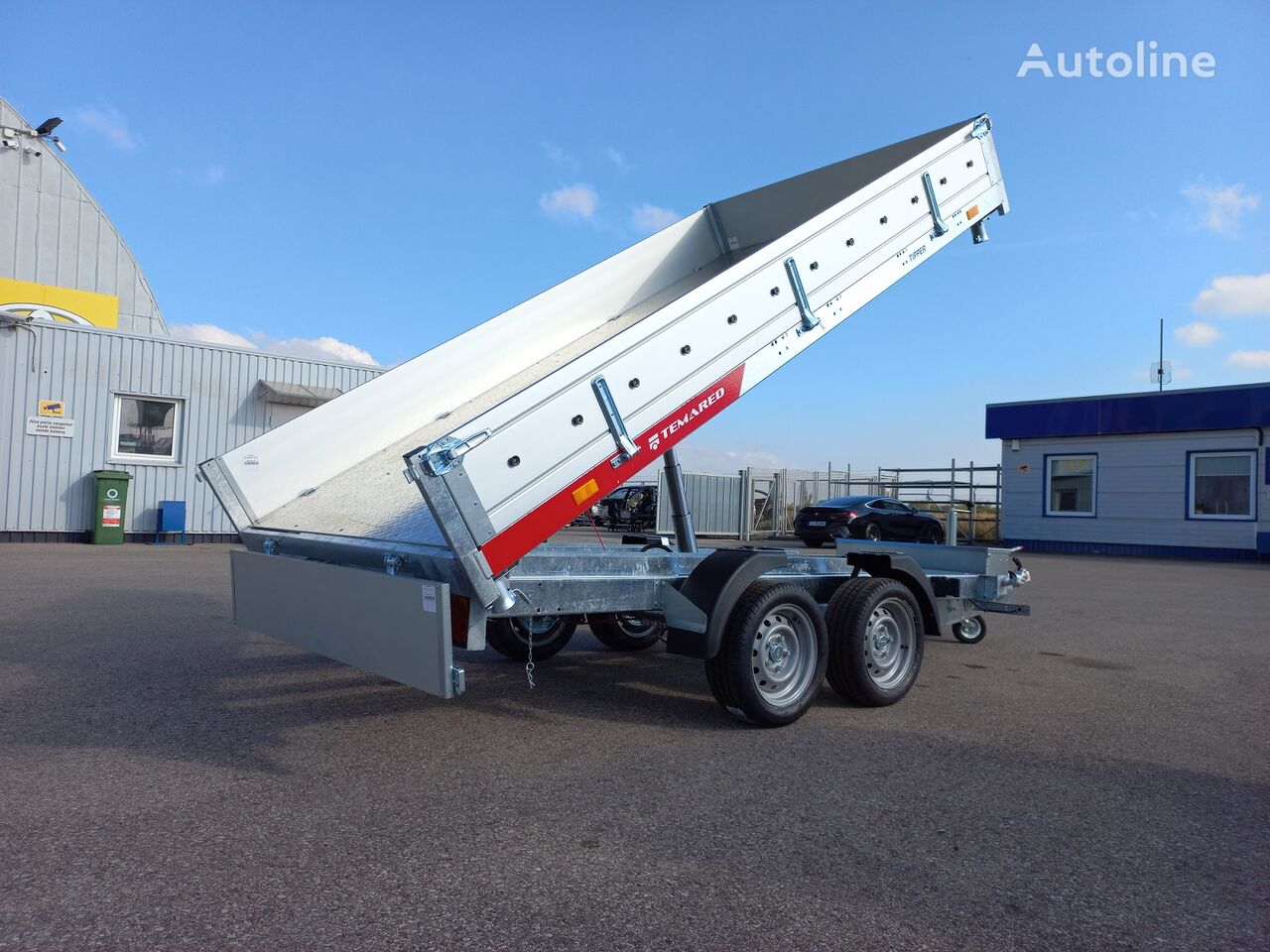 новый прицеп самосвал Temared Tipper 3617/2 3500kg