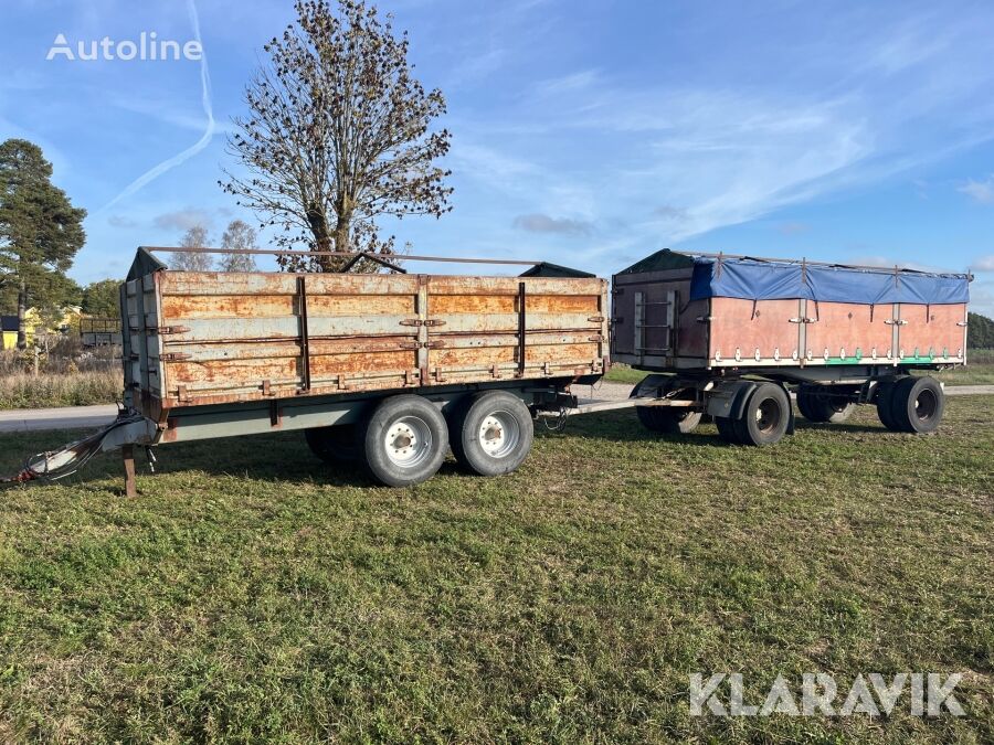 Weckmann/Härryda 15+ 20m3 dump trailer