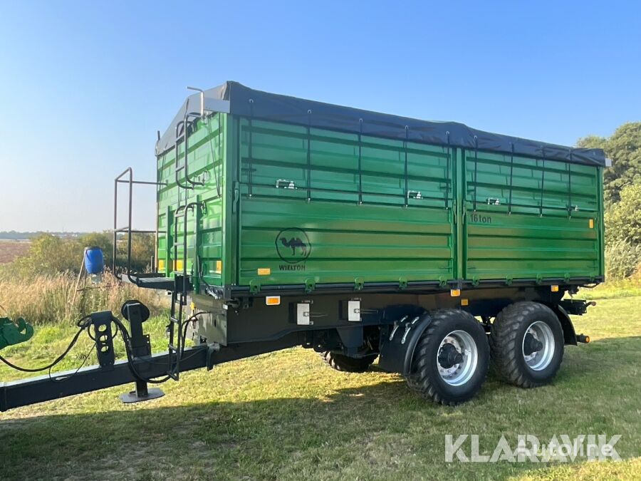 تریلر تخلیه بار Weilton 16 ton