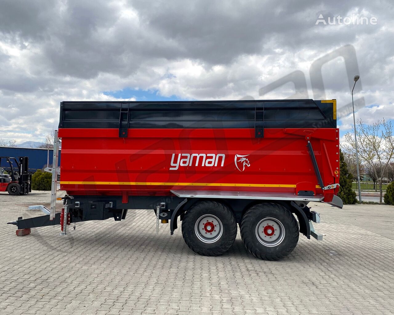 new Yaman Trailer TRY14 H18 dump trailer