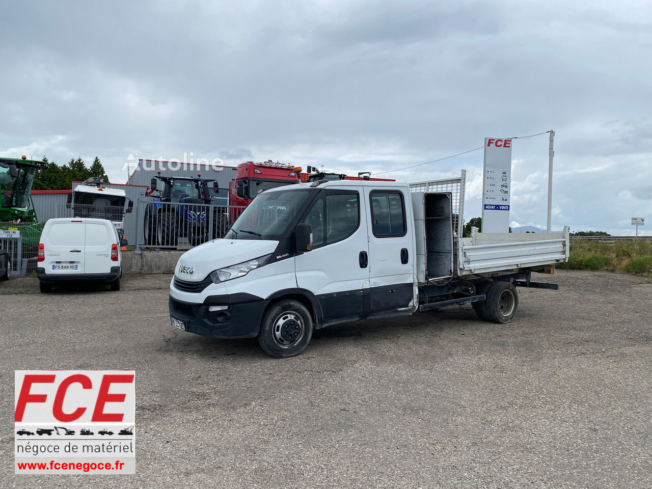 Sklápač < 3.5t IVECO DAILY 35-140 C14 2.3D po nehode - Autoline