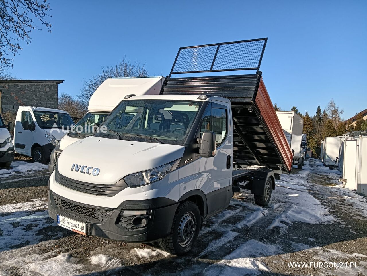 IVECO DAILY 35S12 WYWROTKA KIPER Z NAJAZDAMI NR 842 dump truck < 3.5t - Autoline