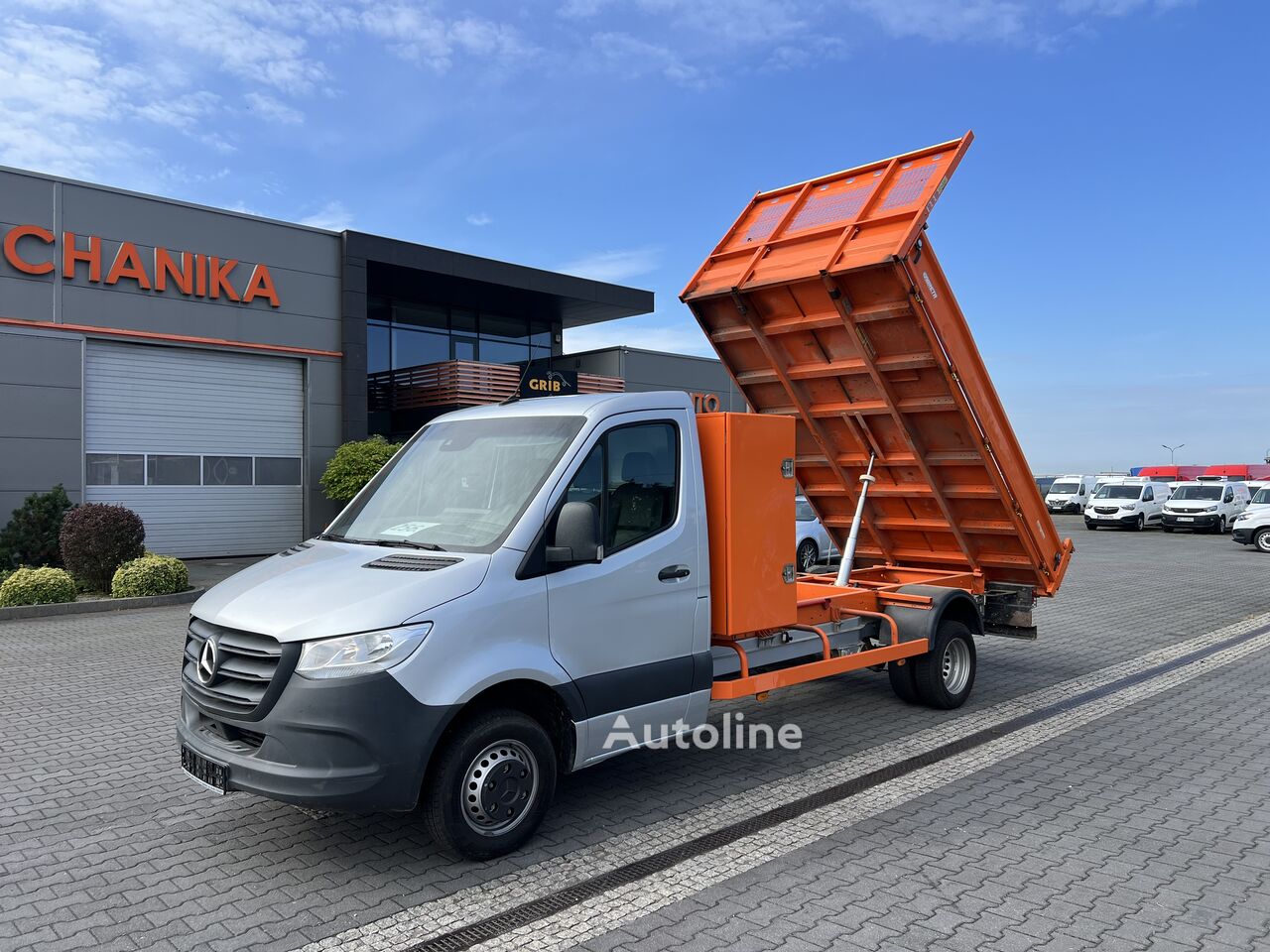 Камион самосвал < 3.5т Mercedes-Benz SPRINTER 516 CDI KIPPER TIPPER WYWROTKA - Autoline