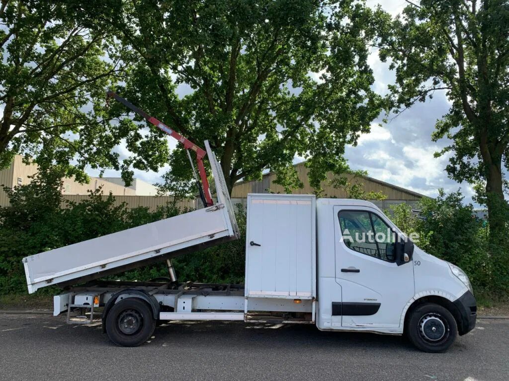 Renault Master 2.3 d * kipper mit kran dump truck < 3.5t - Autoline
