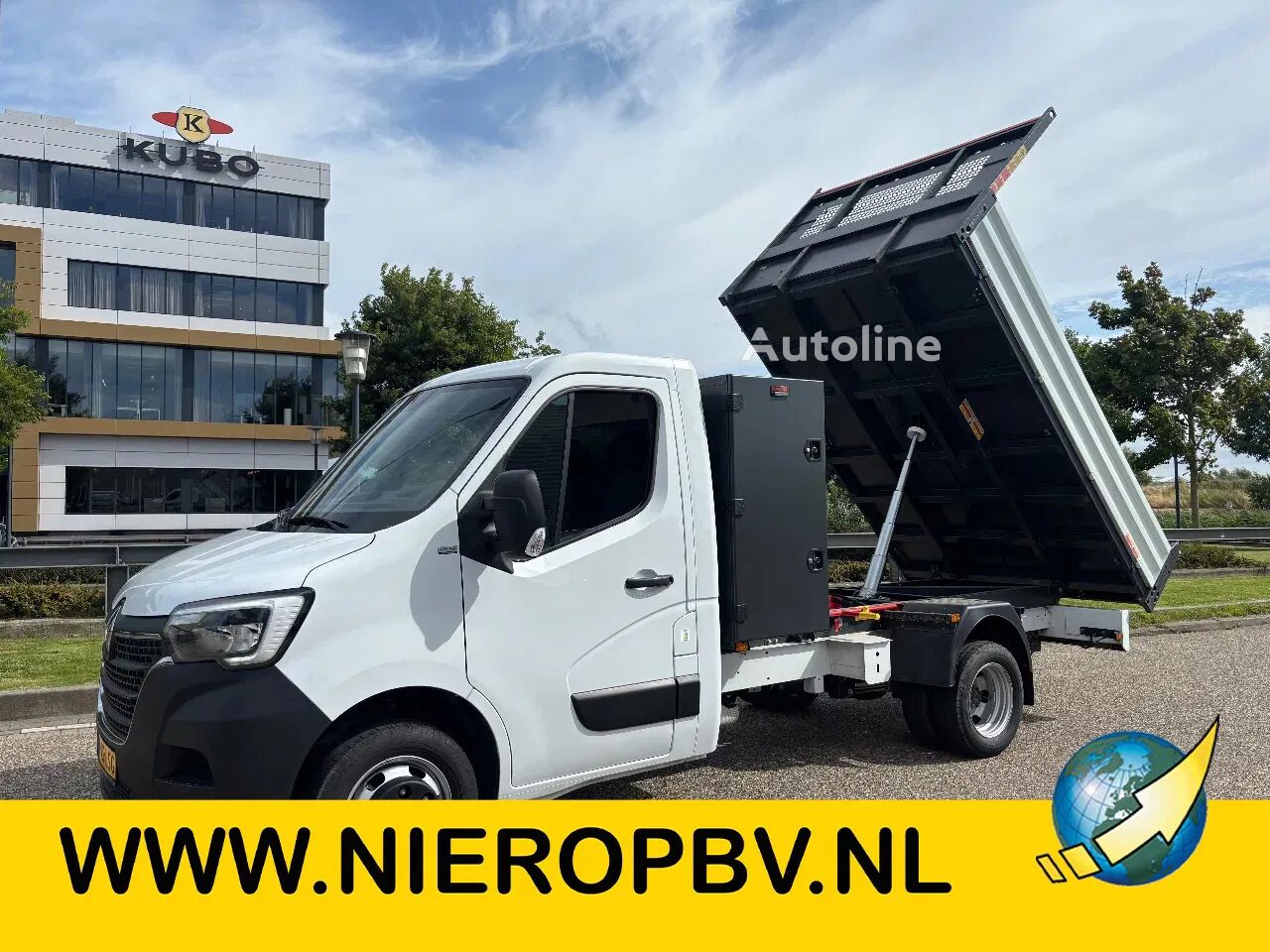 Renault Master 2.3DCI Kipper Airco Navi Cruisecontrol Trekhaak dump truck < 3.5t - Autoline