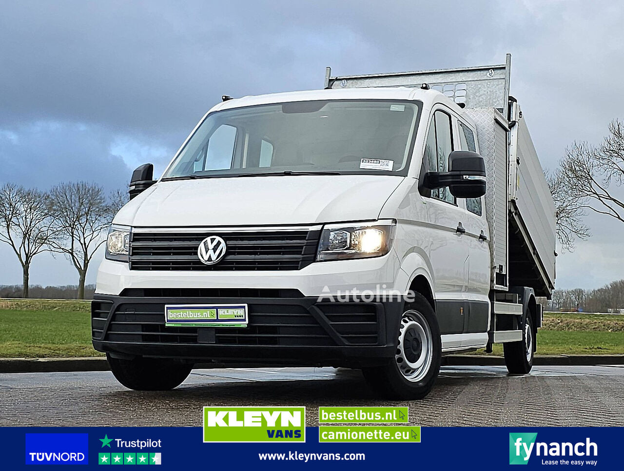 Volkswagen CRAFTER 35 2.0 ac dc kipper EURO6 dump truck < 3.5t - Autoline