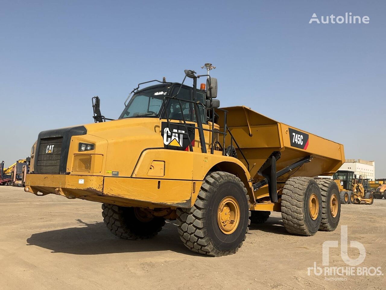 CAT 745C dump truck