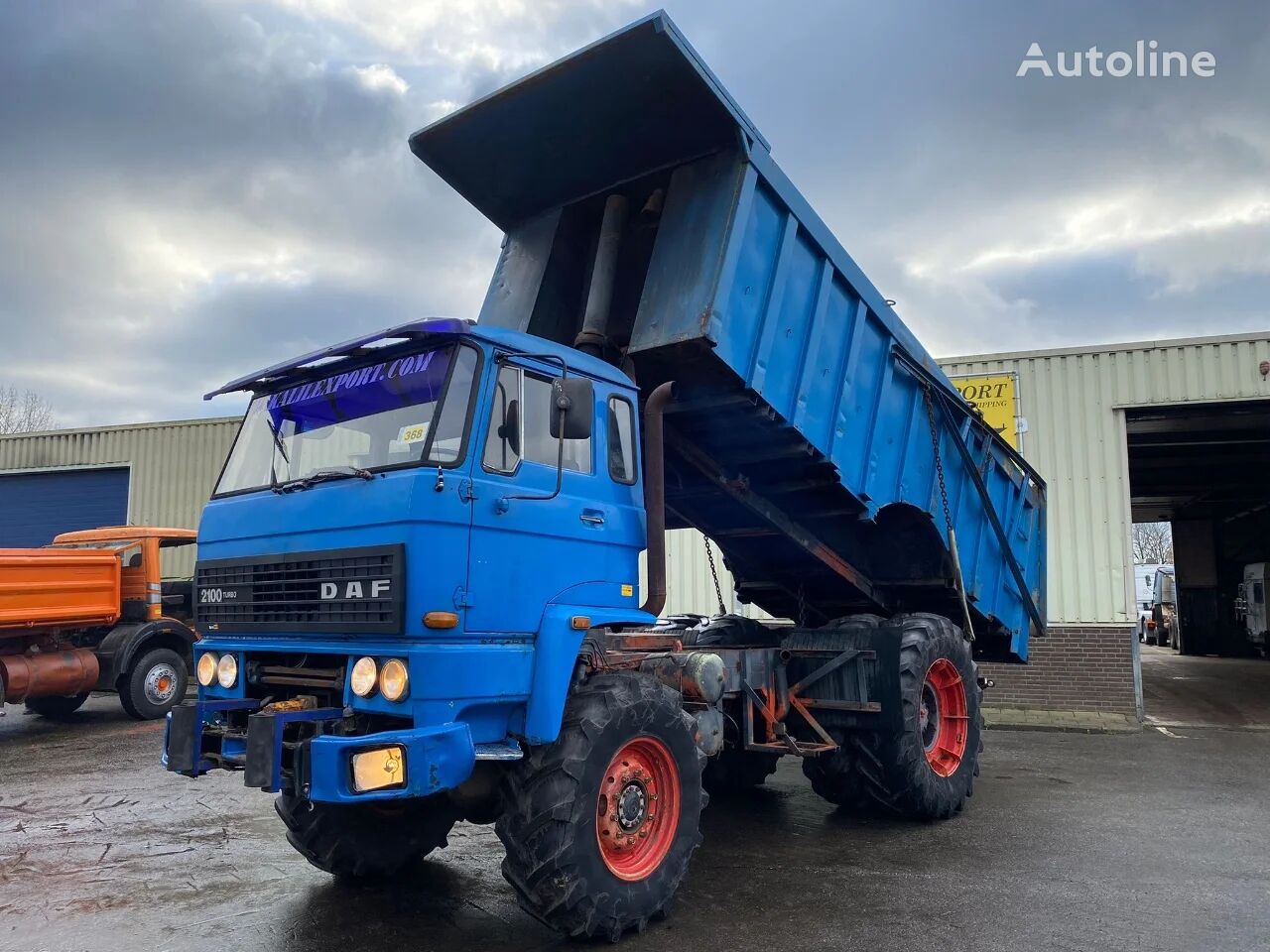 DAF 2100 Kipper/Dumper 4x4 Good Condition dump truck