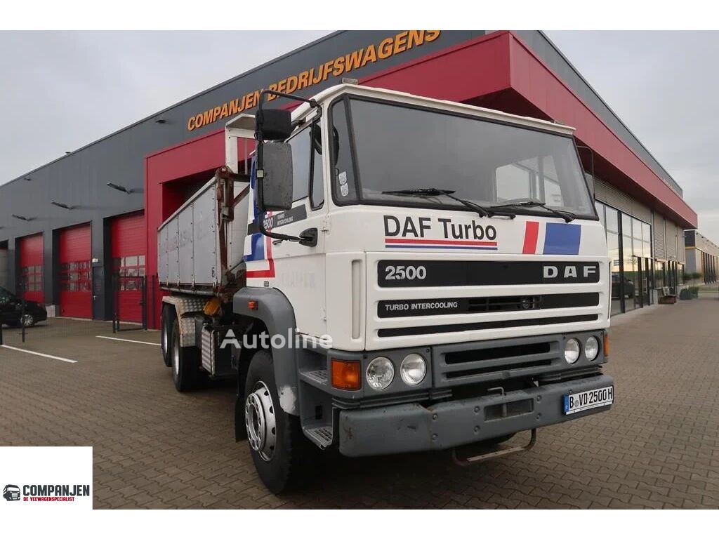 камион самосвал DAF 2500 FAS 2500 - 1989 - Side Tipper - Oldtimer