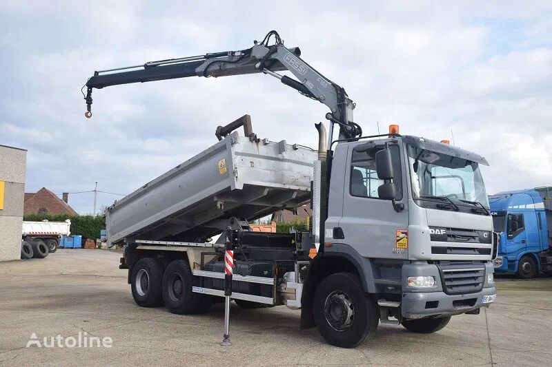 DAF 85.410 +crane dump truck