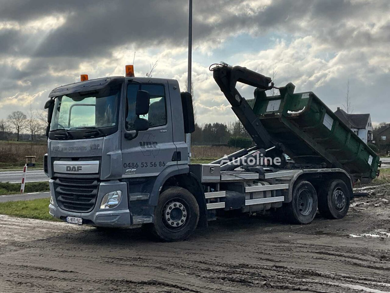 DAF CF 370 FAN kiper