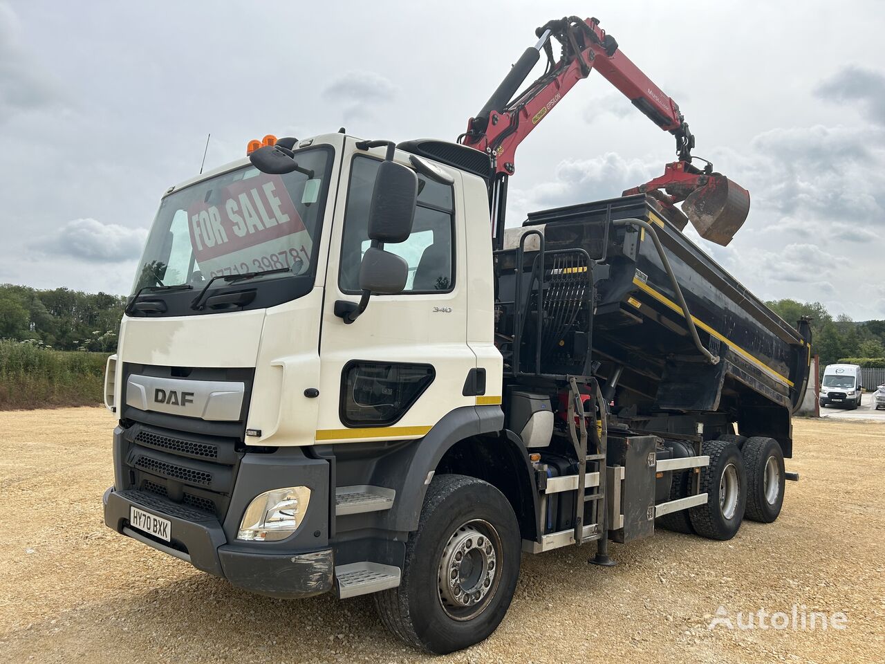 savivartis sunkvežimis DAF CF 400