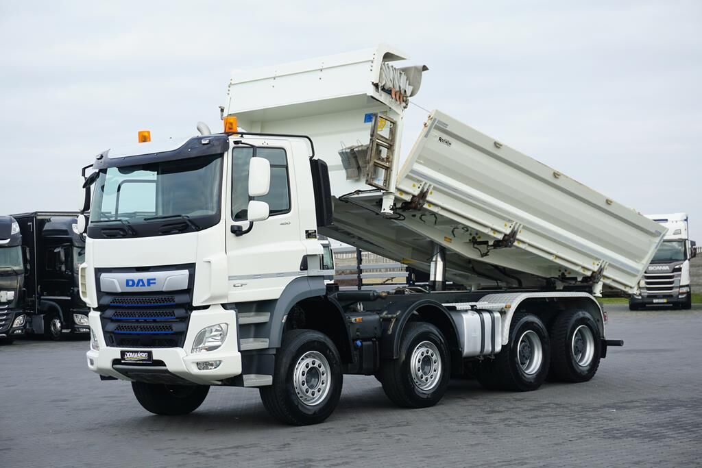 самосвал DAF CF / 480 / E 6 / WYWROTKA / 8 X 4 / HYDROBURTA