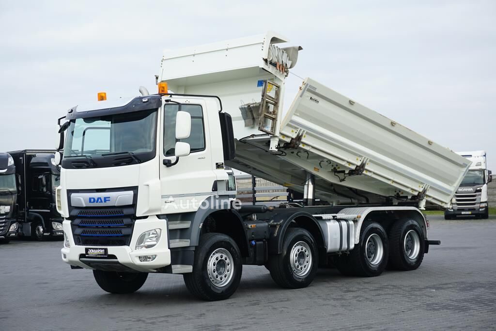 DAF CF / 480 / E 6 / WYWROTKA / 8 X 4 / HYDROBURTA volquete