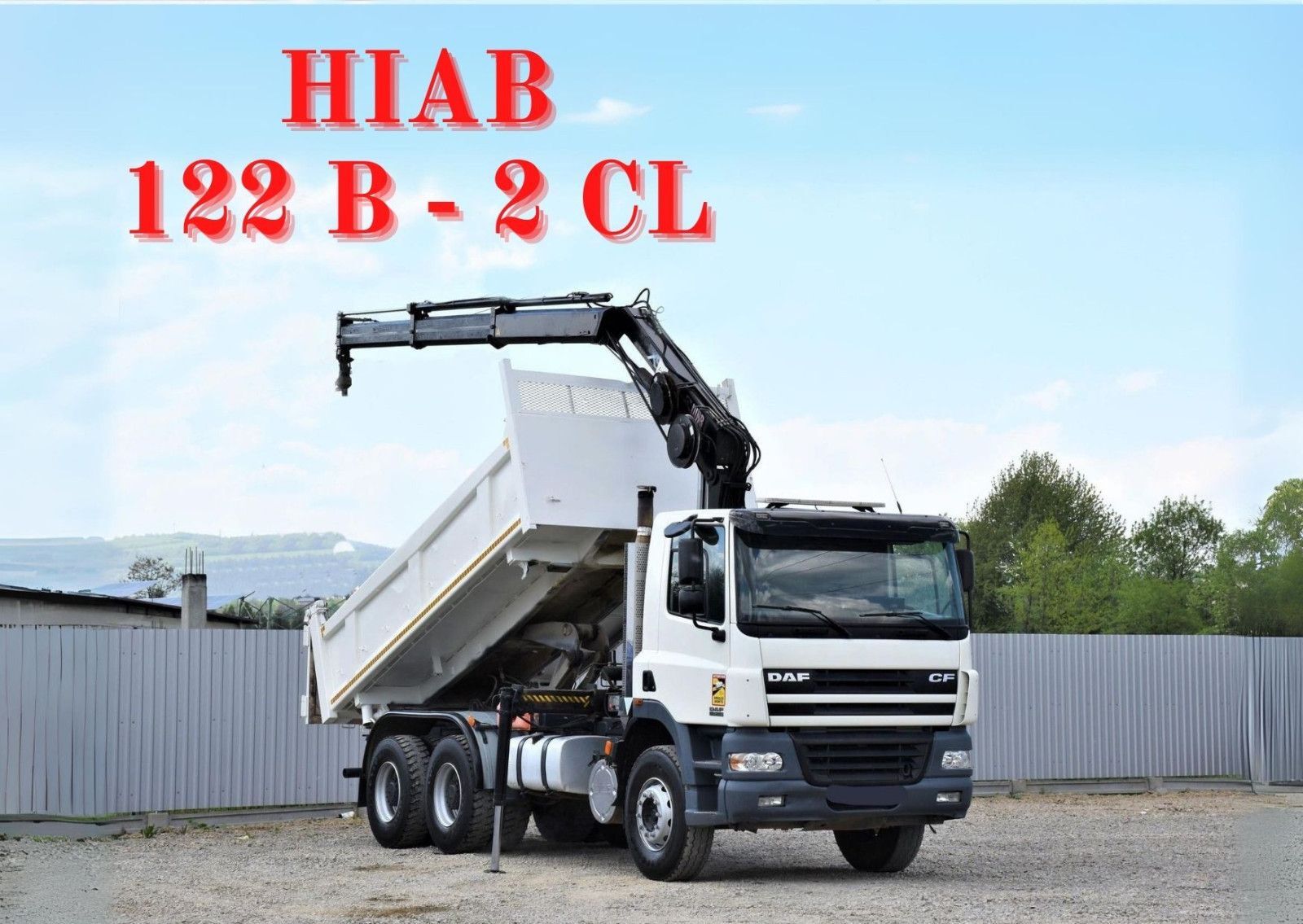 DAF CF 85.340 dump truck