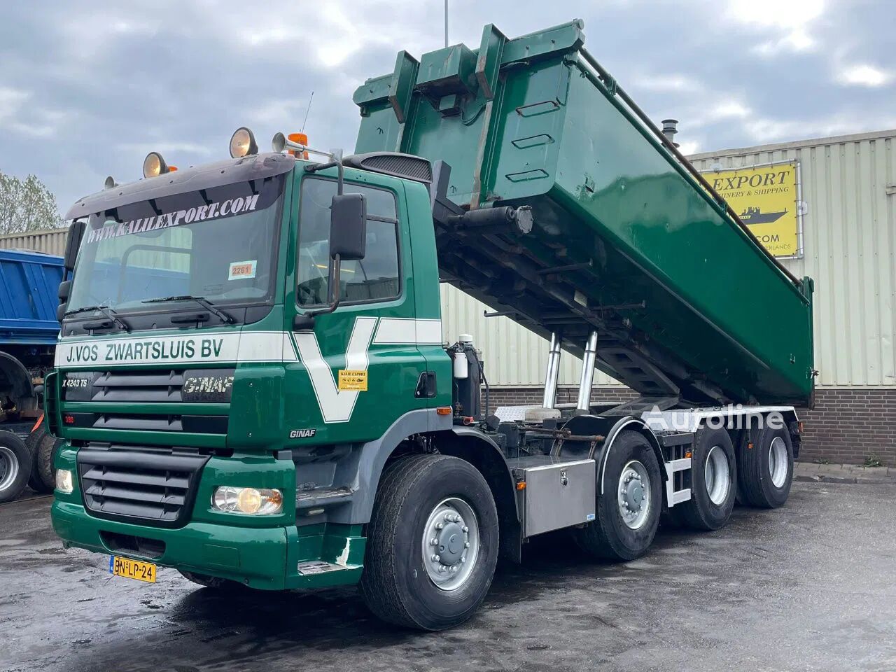 Купить самосвал DAF CF 85.380 Ginaf X 4243 TS Kipper/Dumper 380HP 8x4 Full Steel Kip | Autoline TJ Самосвал DAF CF 85.380 Ginaf X 4243 TS Kipper/Dumper 380HP 8x4 Full Steel Kip - Autoline