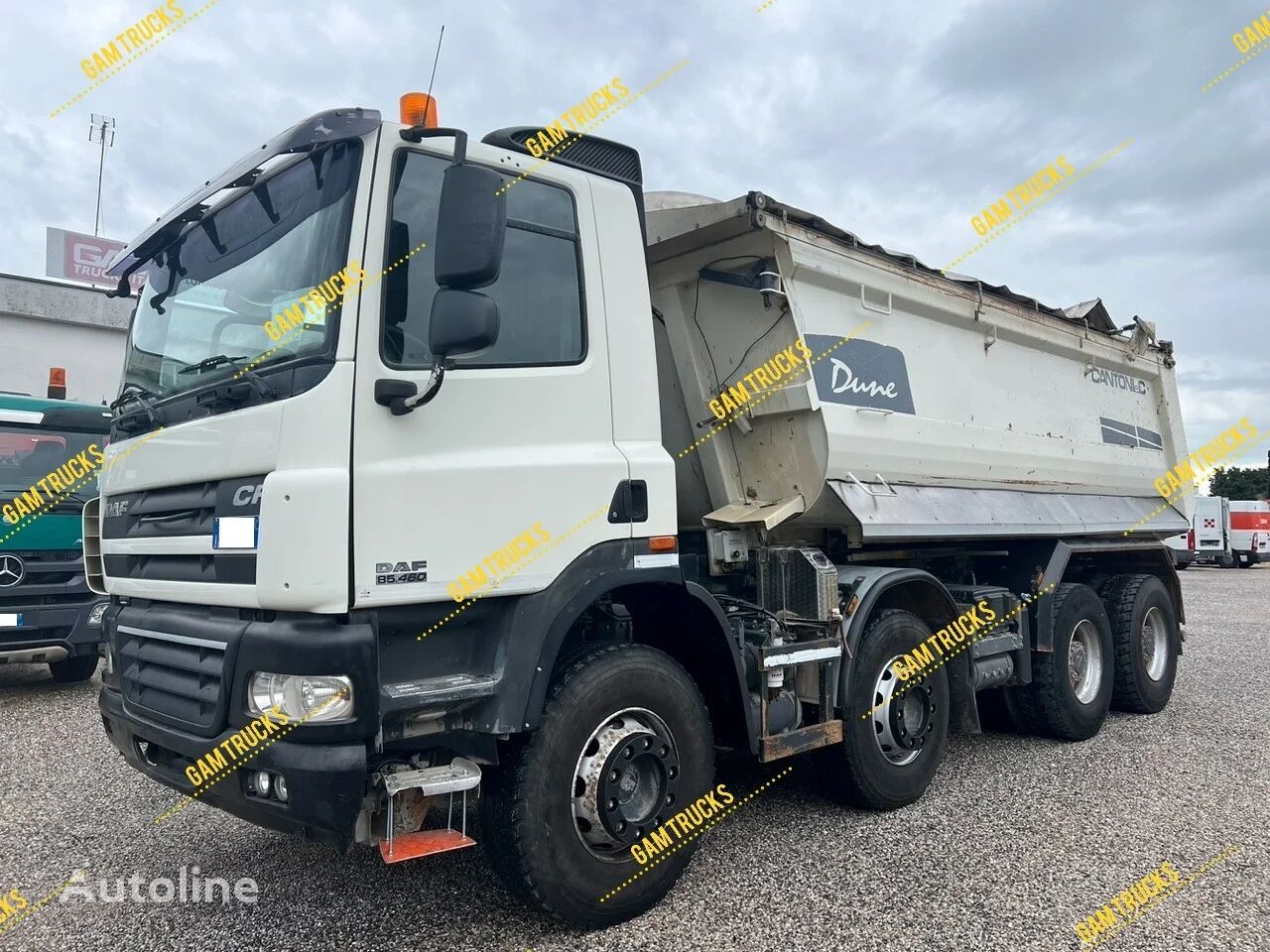 kallur DAF CF 85.460 CF85.460 KIPPER 20cbm 8x4 40Ton Euro5