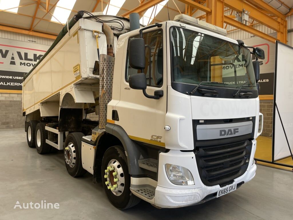 camião basculante DAF CF400 *EURO 6*, 8X4 ALUMINIUM INSULATED TIPPER – 2016 – EK65 GVJ