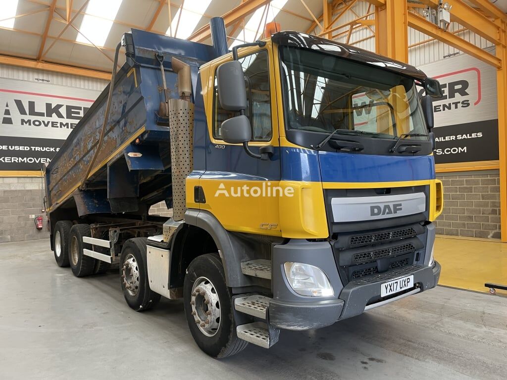 DAF CF400 *EURO 6*, 8X4 STEEL TIPPER – 2017 – YX17 UXP damperli kamyon