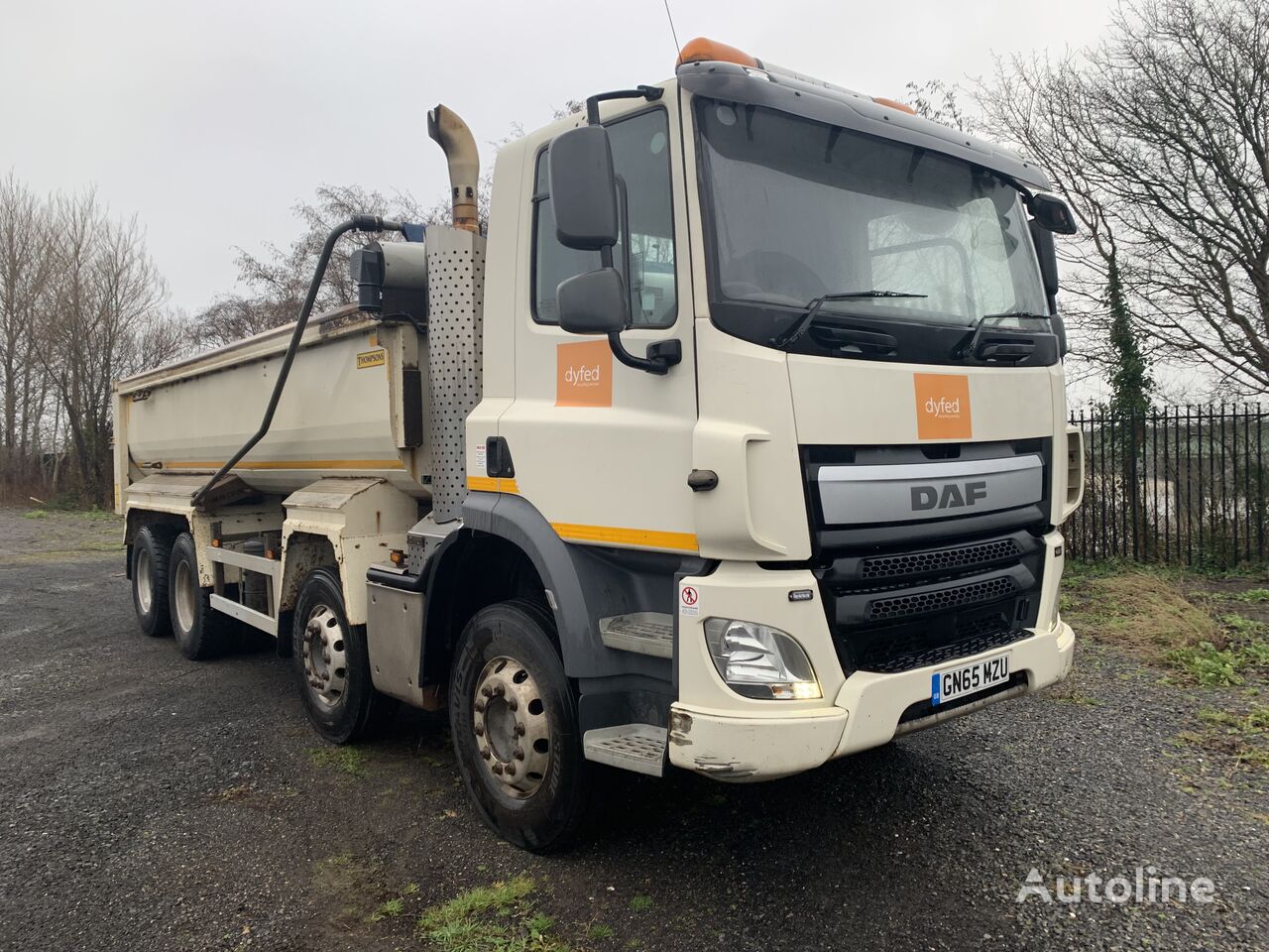 DAF CF400 FAD dump truck