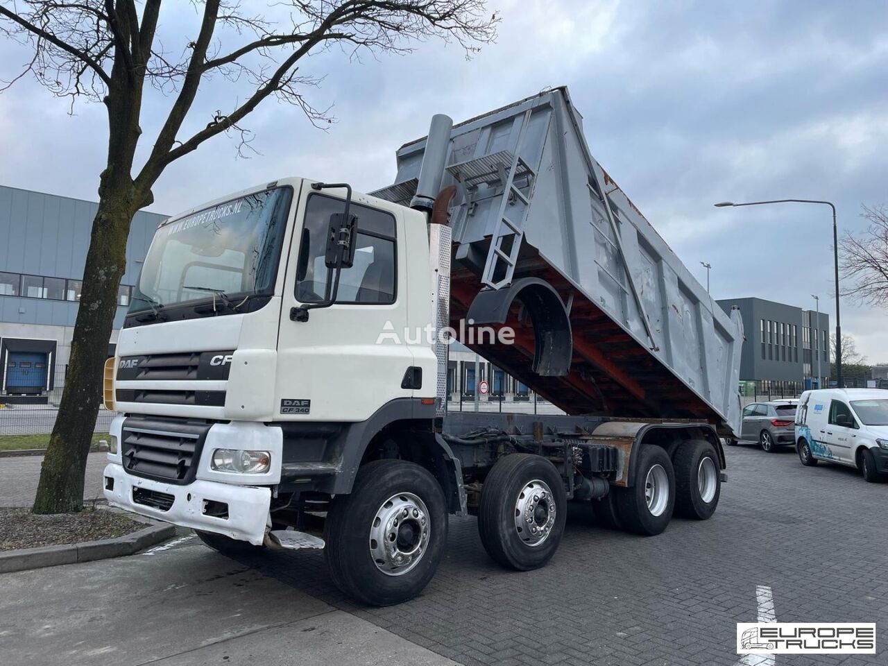 DAF CF85.340 Full Steel - Manual - Euro 2 volquete