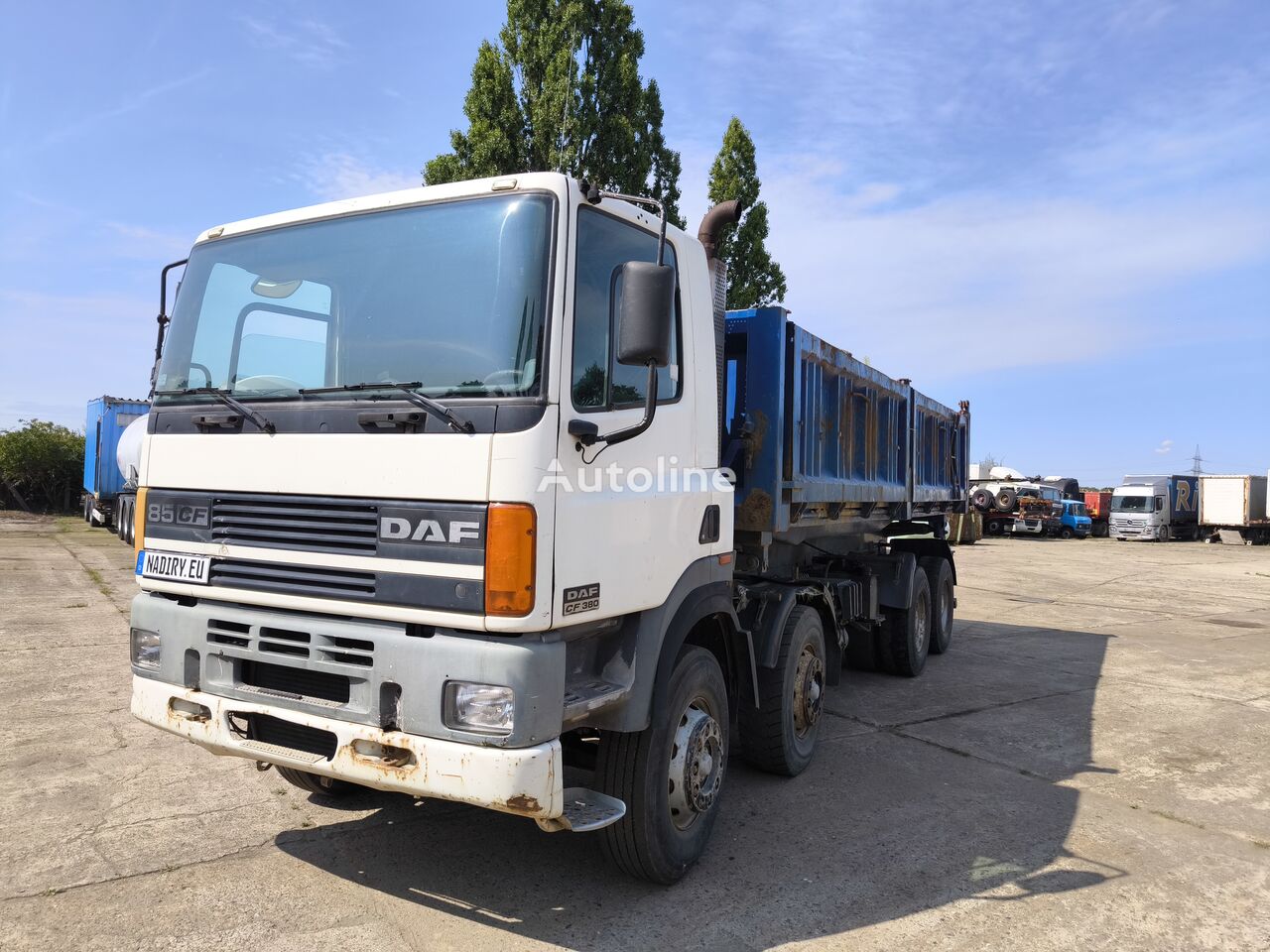 DAF CF85-380  Meiler kipper kein 400-430-480 Muldenkipper