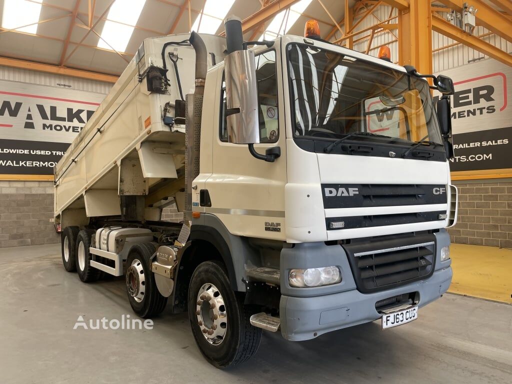 xe ben DAF CF85 8X4 ALUMINIUM INSULATED TIPPER – 2013 – FJ63 CUG