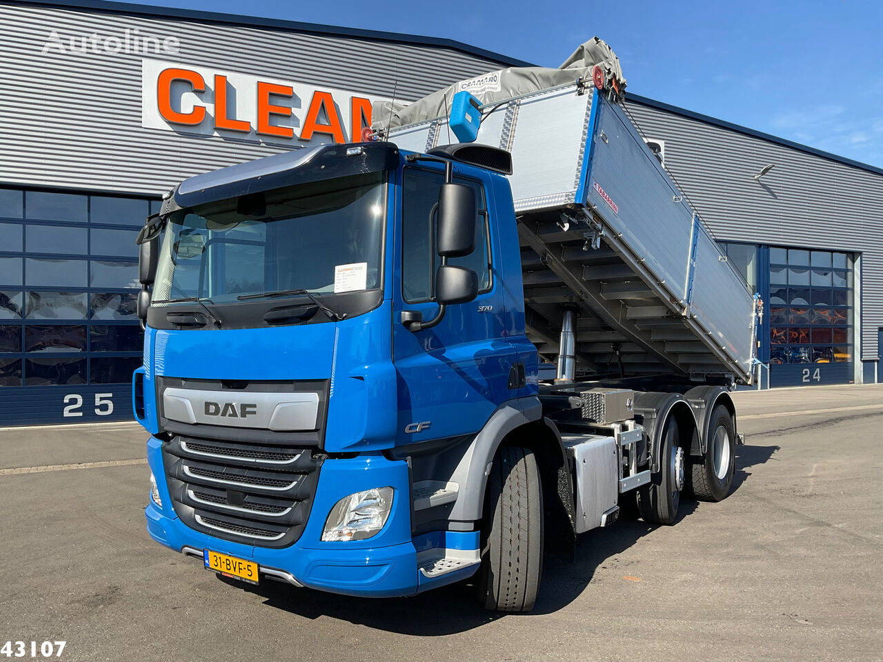 DAF FAG CF 370 Euro 6 Just 19.087 km! tippelad lastbil